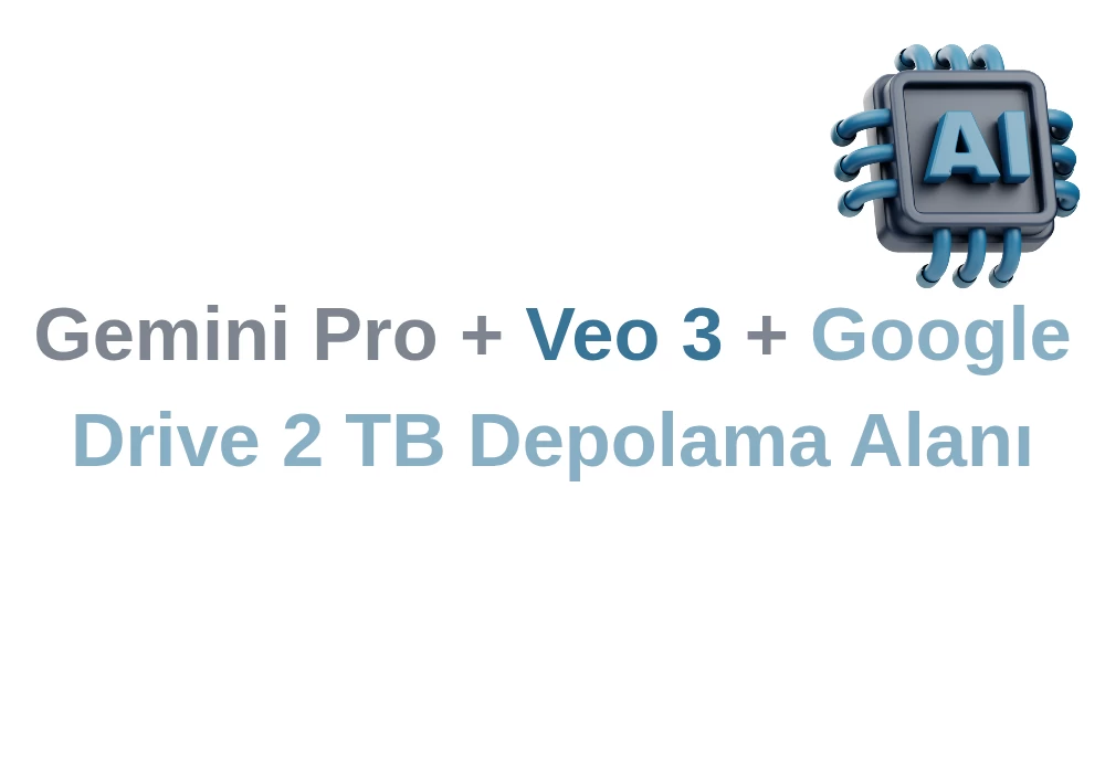 Veo 3 Açma Eğitimi - 3 Adet Hediye Edu Mail